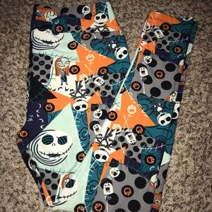 LulaRoe Nightmare Before Christmas Leggings